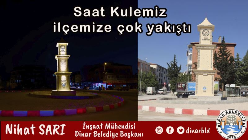 Saat Kulemiz İlçemize çok yakıştı