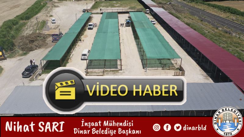 Kurban Pazarımızda vatandaşlarımız rahat bir şekilde satışlarını yapabilecek