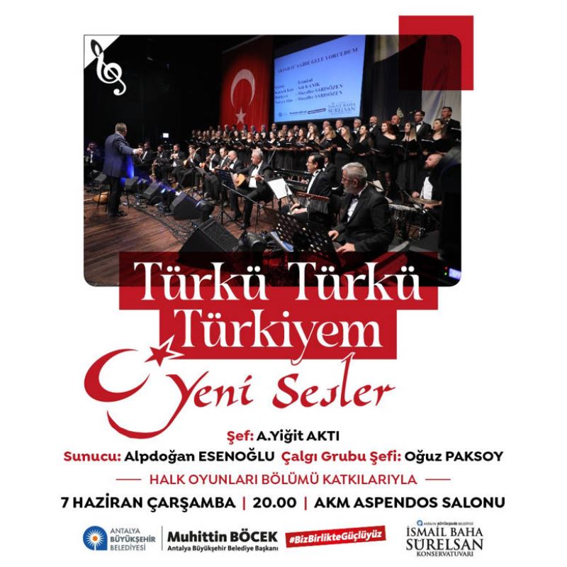 “Türkü Türkü Türkiyem” yeni  sesler ile seyirciyle buluşacak