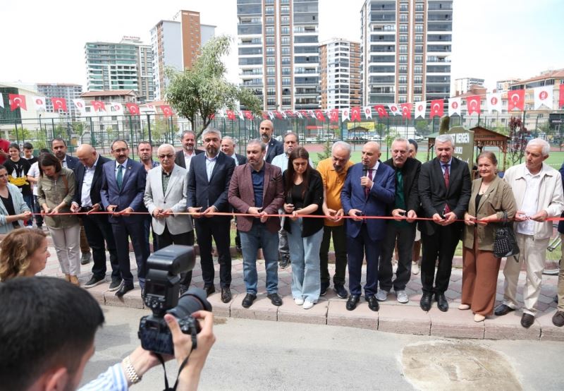 Ahmet Mergen Park ve Spor Tesisi  hizmete açıldı