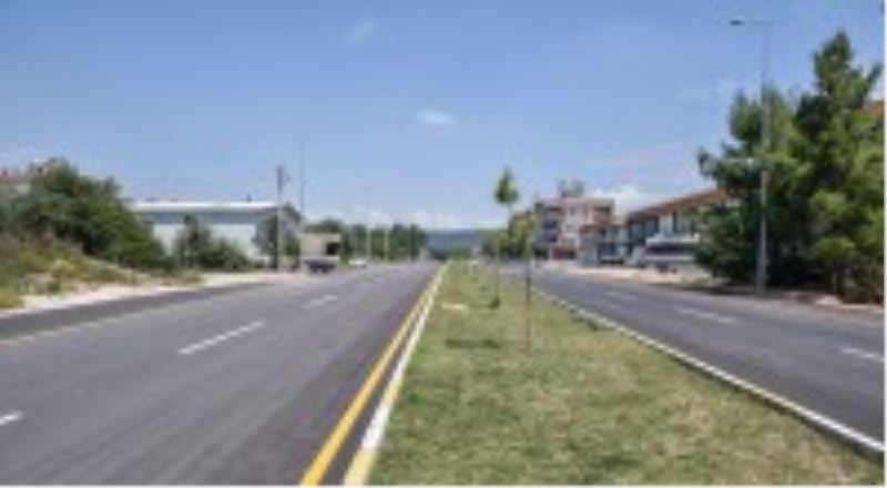 Varsak’a modern şehir caddesi