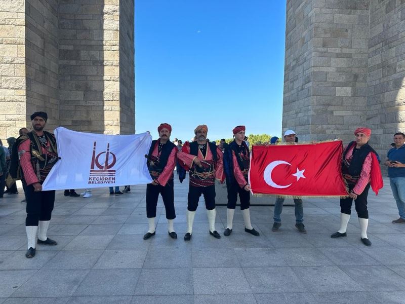 Seymenler Çanakkale ruhunu yaşadı