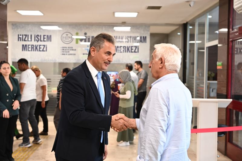 Başkan Murat Köse Kapıda Karşıladı