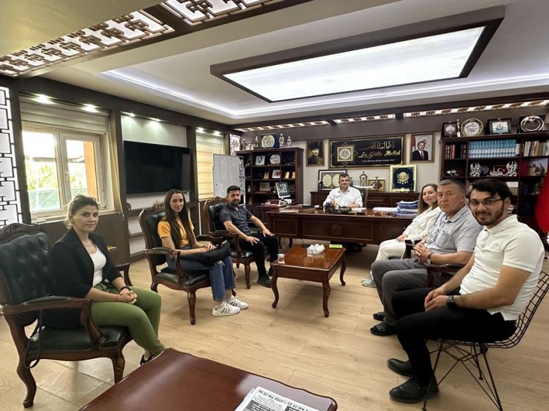 Emirdağ Belediyesi Gençlik Merkezi’nden Belediye Başkanımız Serkan Koyuncu’ya Ziyaret