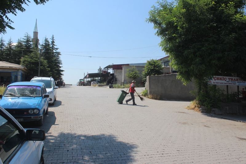 Sanayi Sitesinde Genel Temizlik Çalışmaları