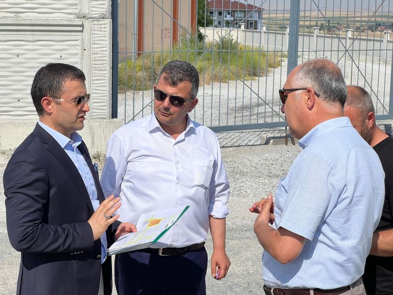 Belediye Başkanımız Serkan Koyuncu Eğitim Yatırımlarını Yakından Takip Ediyor