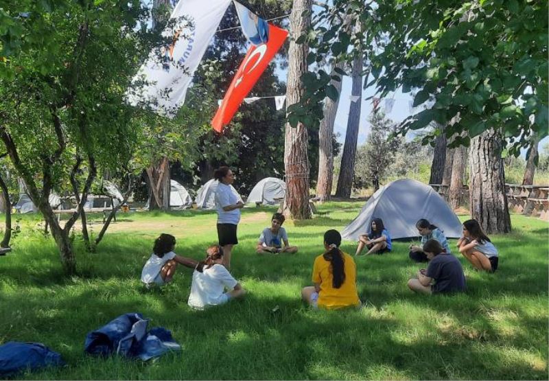 Doğa Kampına yoğun ilgi