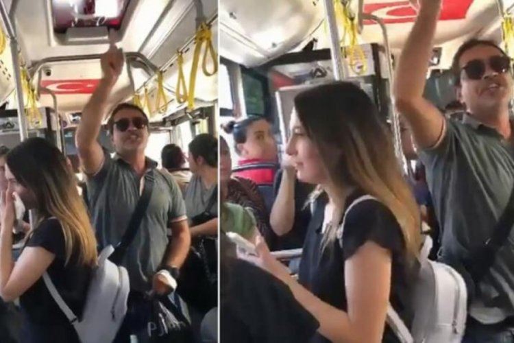 SICAKLIK ANTALYA’DA 42 DERECE.. VE HALK OTOBÜSÜNDE KLİMA TARTIŞMASI