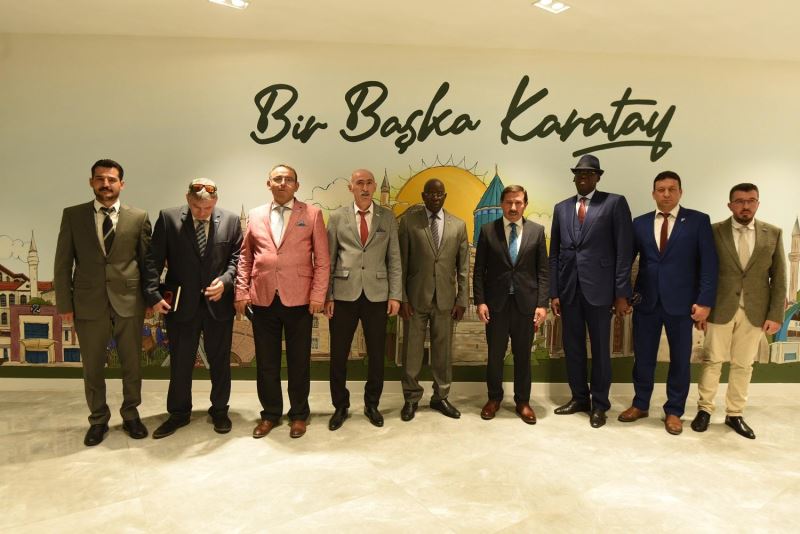 SENEGAL ANKARA BÜYÜKELÇİSİ GUEYE’DEN BAŞKAN KILCA’YA ZİYARET