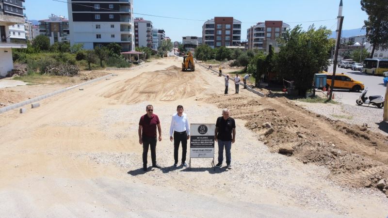 Yeşil Mahalle şantiye alanı gibi