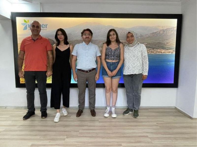 Göğsümüzü kabartan kursiyerler başarılarını Kemer protokolü ile paylaştı