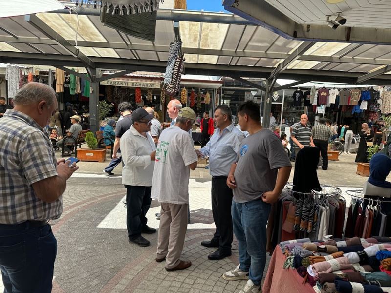 Belediye Başkanımız Serkan Koyuncu’dan Uzun Çarşı’ya Ziyaret