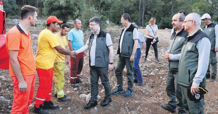 SOĞUTMA İŞLEMİ DE TAMAM.. KEMER KAHRAMANLARINA TEBRİK