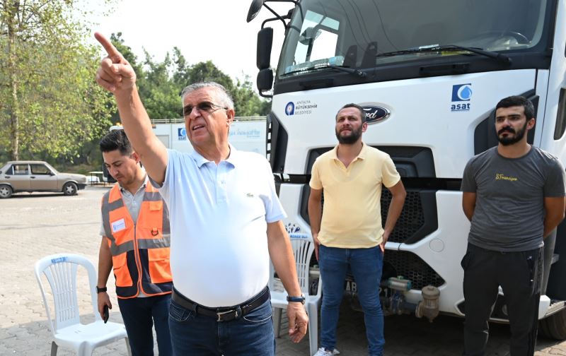 Başkan Topaloğlu’ndan yangının söndürülmesinde emek verenlere teşekkür etti