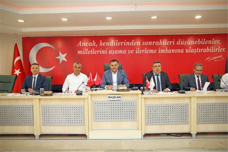 MECLİS ÜYELERİNDEN ALANYA BELEDİYESİ’NE BAYRAM TEŞEKKÜRÜ