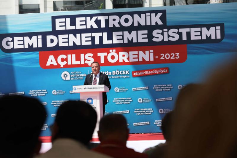 Türkiye’de ilk ve tek olan Elektronik Gemi Denetim Sistemi devrede