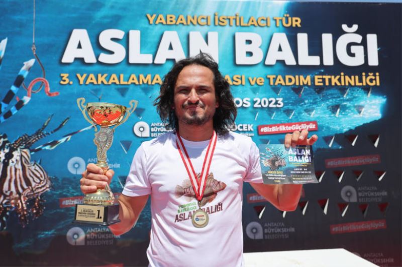 Büyükşehir Aslan Balığı Avlama Yarışması Düzenledi