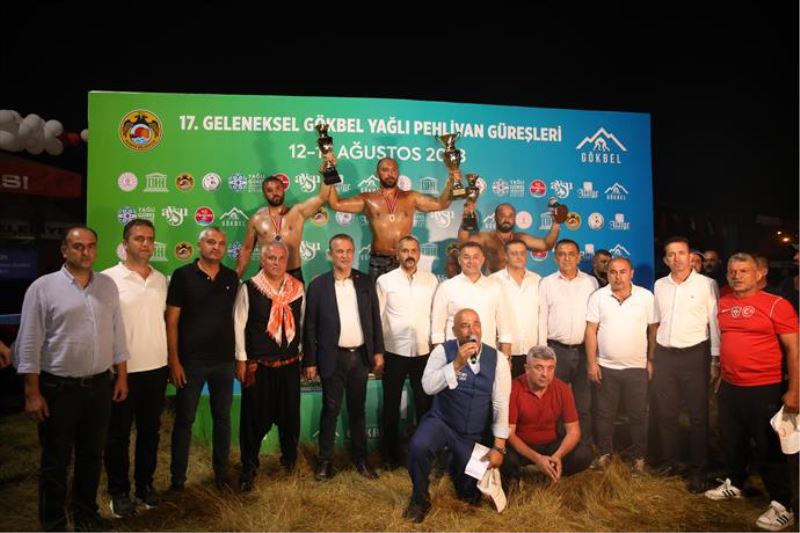 GÖKBEL’İN BAŞPEHLİVANI ALİ GÜRBÜZ OLDU
