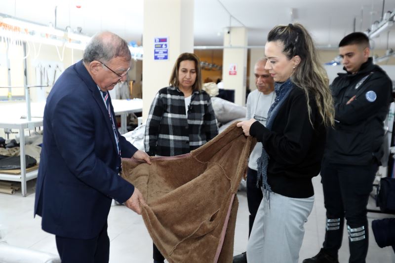 DİKİŞ KURSUNDAN DEV BİR TEKSTİL ATÖLYESİNE