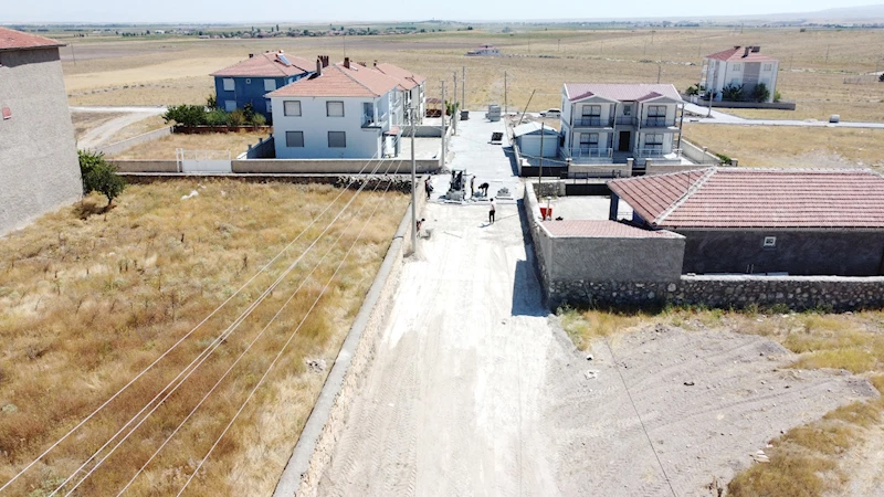 Yeni Mahalle Kavaklar Bölgesinde Kilit Parke Döşeme Çalışmaları