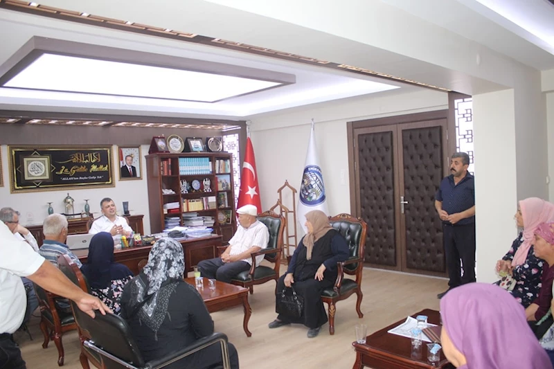 Emirbaba Mahalle Sakinlerinden Belediye Başkanımız Serkan Koyuncu’ya Ziyaret