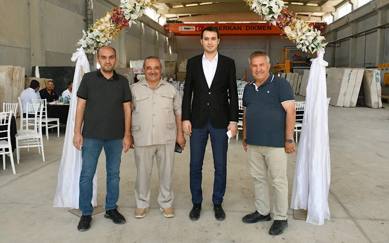 Başkan Şahin, Mermer Fabrikası Açılışına Katıldı