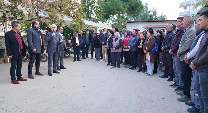 FİNİKE BELEDİYESİ’NDE EK ZAM SEVİNCİ