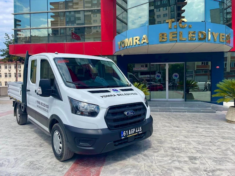 Çift kabin pikap araç hayırlı olsun