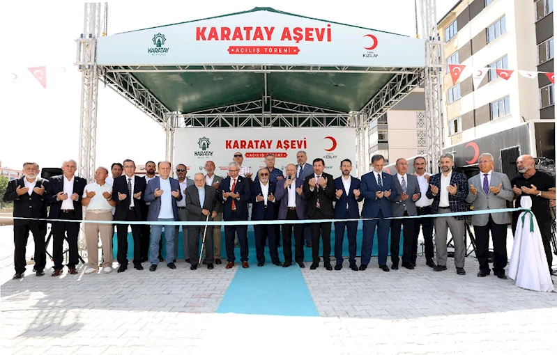 KARATAY AŞEVİ AÇILDI