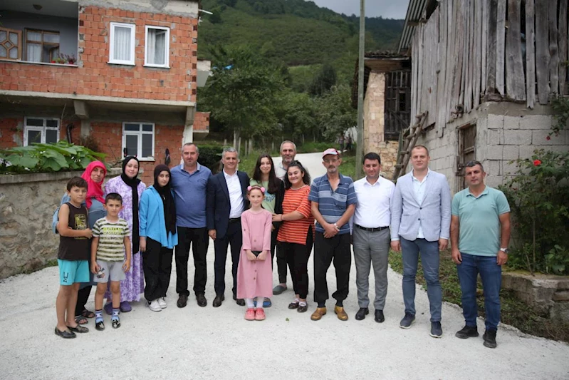 Taşdelen Mahallesi betonlama çalışması