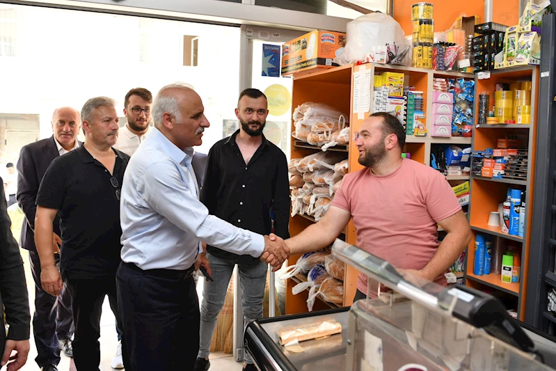 BAŞKAN ZORLUOĞLU VE EKİBİNDEN DÜZKÖY ÇIKARMASI