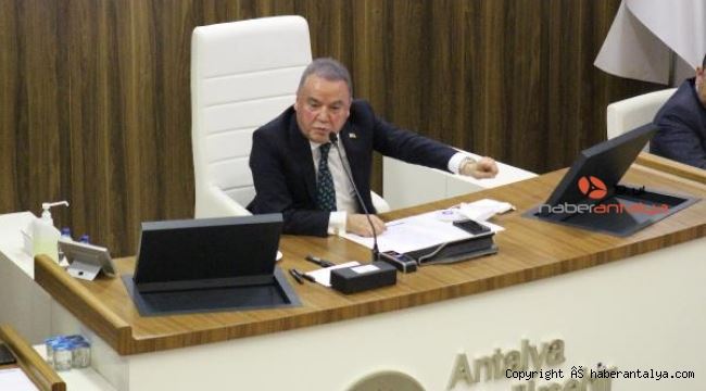 BÜYÜKŞEHİR MECLİSİ’NDE BAŞKAN’DAN BAŞKAN’A FIRÇA.. ‘OĞLUNUZU İDARE ETTİM’