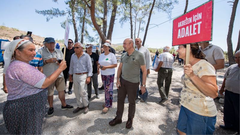 Soyer: “İzmir’in kalbi, vicdanı Akbelen’de”