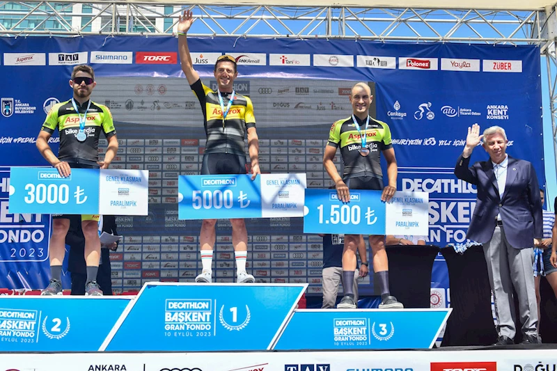 GRANFONDO BİSİKLET YARIŞINA ANKARA BÜYÜKŞEHİR EV SAHİPLİĞİ YAPTI