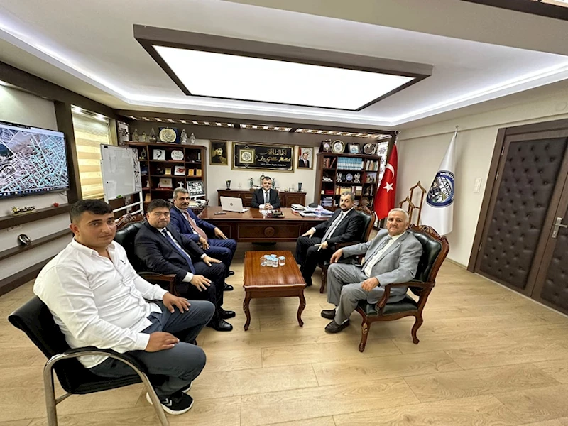 MHP İlçe Yönetiminden Belediye Başkanımız Serkan Koyuncu’ya Ziyaret