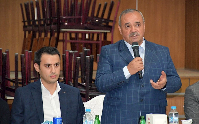Başkan Şahin’den, Kaymakam Semiz’e Veda Yemeği