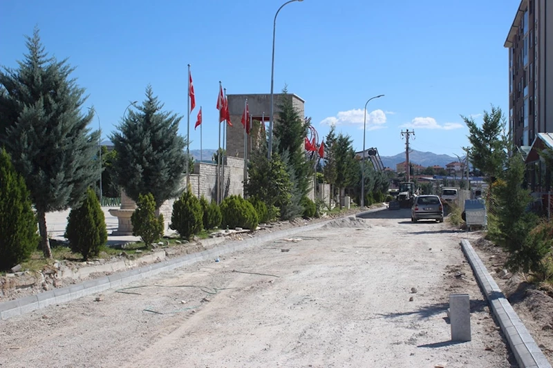 Aziziye Mahallesi Kilit Parke Döşeme Çalışmaları