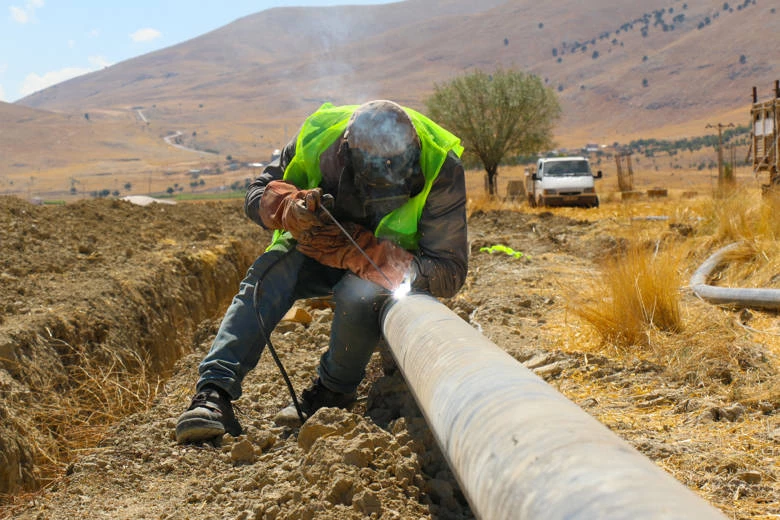 Avdan ve Beğiş mahallelerinin içme suyu hattı yenileniyor