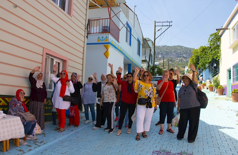 Kadın Sağlığı Merkezi Danışanları Darısekisi Örnek Köyü’ne Hayran Kaldı