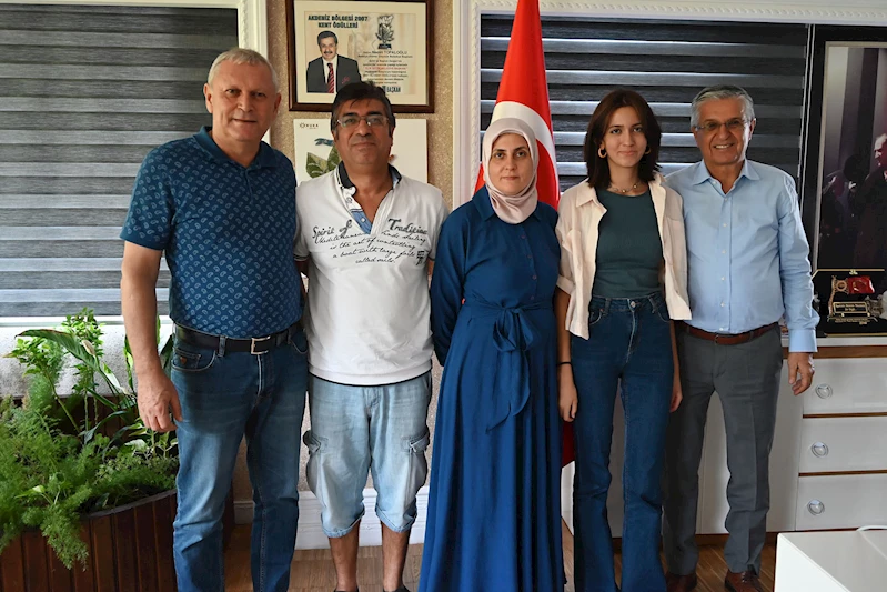 Türkiye 117’ncisi Öztürk’ten Başkan Topaloğlu’na ziyaret