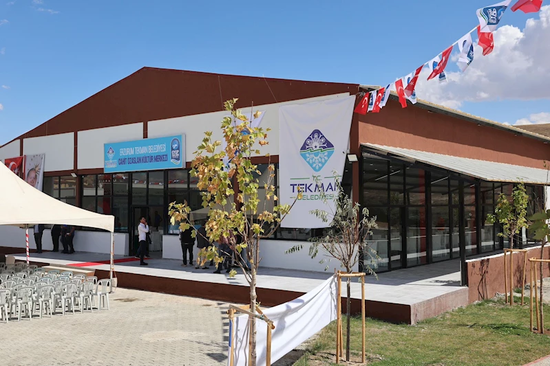 Cahit Özaslan Kültür Merkezi hayırlı olsun
