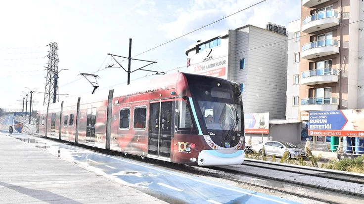 Çiğli Tramvayı teste çıkıyor