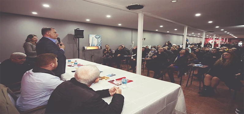 “İNSANLARIN YAŞAMAKTAN MUTLU OLACAĞI BİR KENT İNŞA EDECEĞİZ”