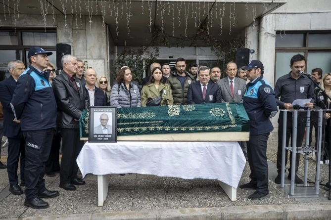 Vedat Uğur’a Konak Belediyesi’nde Son Veda