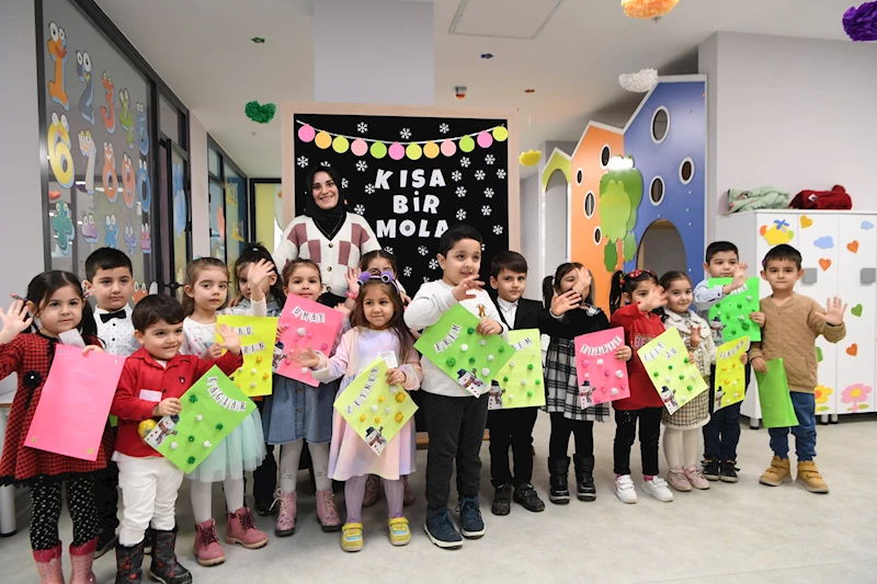 Minikler İlk Karnelerini Aldı