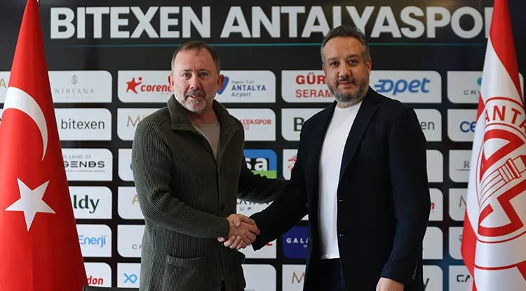 SEZON SONUNA KADAR.. ANTALYASPOR’DA SERGEN YALÇIN DÖNEMİ BAŞLADI