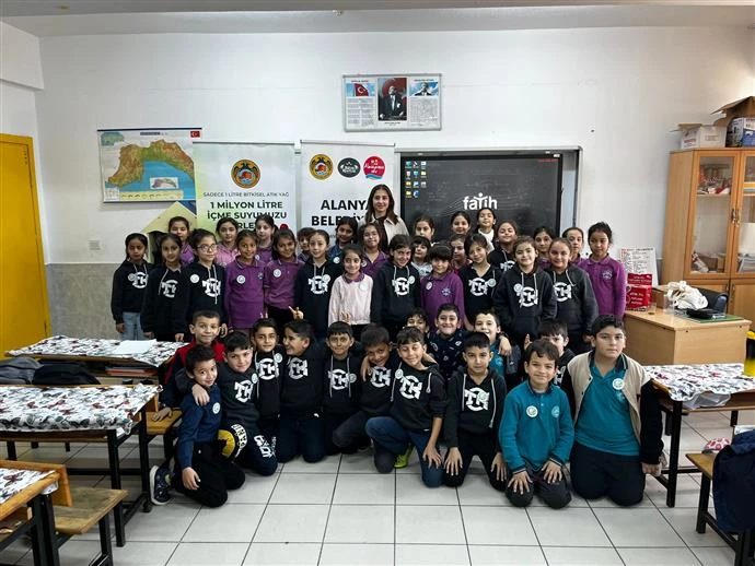 TOSLAK KETENLİK EKO OKULUNDA ATIKSIZ YAŞAM VE ATIKLARIN GERİ KAZANIMI EĞİTİMİ GERÇEKLEŞTİRİLDİ