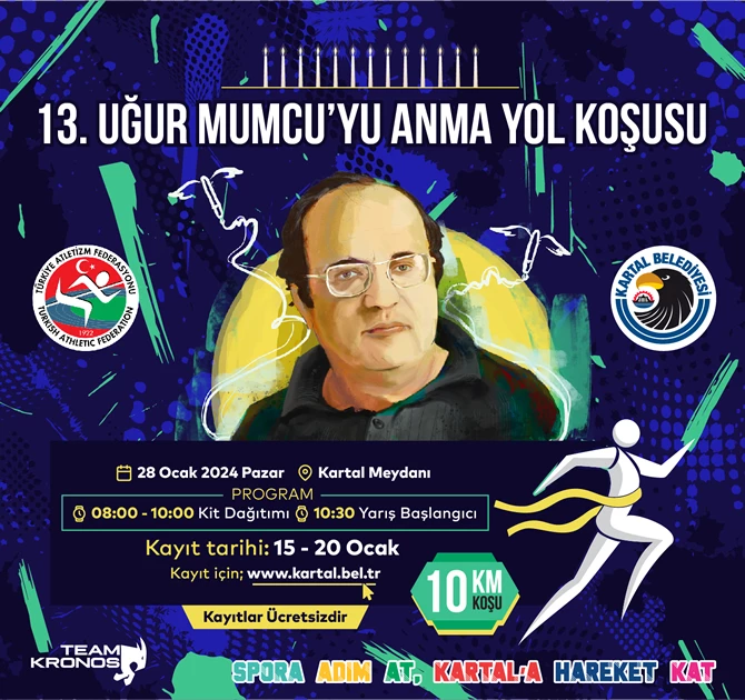 SPORSEVERLER ‘13. UĞUR MUMCU’YU ANMA YOL KOŞUSU’NDA YARIŞACAK