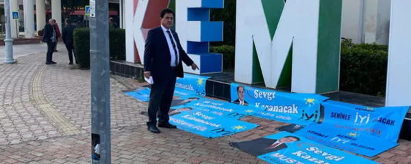 MUSTAFA GÜL.. ‘ANTALYA BÜYÜKŞEHİR KEMER’DE AFİŞLERİMİZİ KESEREK TOPLATTI’