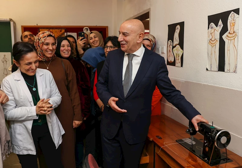 Farabi Anadolu Lisesine dikiş atölyesi açıldı